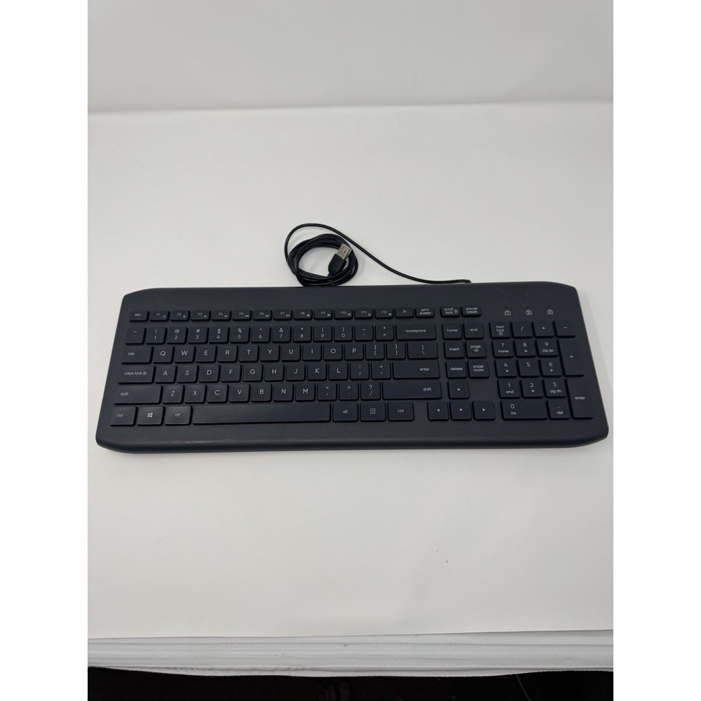 Surf Onn Wired USB Keyboard 104‎ keys 100009052 Black WORKS TESTED